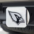 thumbnail image 3 of Arizona Cardinals Couvre-Attelage Emblème Chromé sur Chrome, 3 of 5