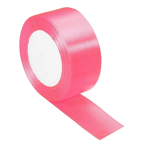 AIGIA 25 Yards Satin Ribbons,1.5 inch Fabric Ribbon Silk Ribbon Embellish Ribbon Rolls, Wide Ribbons Perfect for Crafts, Hair Bows, Gift Wrapping, Wedding Birthday Party Decoration DIY Craft