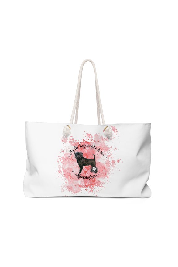 Affenpinscher Pet Fashionista Weekender Bag