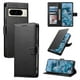 thumbnail image 1 of Funda para FOXDOCK Google Pixel 8 Pro– Cuero Premium, 3 ranuras para tarjetas, Protección contra impactos, 1 of 5