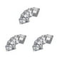 thumbnail image 5 of Seitruly 100 Pieces/Bag Aluminum Foil Wraps Nail Remover Soak Polish Manicure Gel Fingernail Art Off for Home Professional Salon 100 piezas 3piezas, 5 of 6