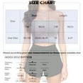 thumbnail image 4 of Laqbezok Women's Sexy Sequin Tube Top, Strapless Sparkly Crop Bandeau, Shiny Party Night Out Outfit, 4 of 5