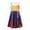 Multicolour5, variant on Girls Sleeveless Dress Round Neck Floral Printed For Casual Home Party Beach Sundress Soft Dailywear 7-8 Years