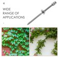 thumbnail image 2 of MOVTOTOP Wire Trellis Screw Climbing Plants Wire Rope Clamp Outdoor Stainless Steel Vine Anchor Screw Wall Wire Trellis Screw for Garden Climbing Plants (for 2mm Wire Rope, Wire Rope Not Incluced), 2 of 7