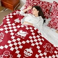 thumbnail image 4 of Castle Fairy Merry Christmas Girl 7-Piece Twin Bedding Sets,Geometric Plaid Bedding Comforter Set,Santa Claus Breathable Sheet Sets,Luxury Bedroom Decor, 4 of 8