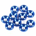 thumbnail image 3 of tooloflife 10 Pcs Countersunk Head Washers Aluminum Alloy M4 Black, 3 of 5