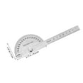thumbnail image 2 of BESTYASH Portable Stainless Steel Two-Arm Ruler with Angle Gauge for Accurate Woodworking and Construction Measurements, 2 of 8