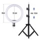 thumbnail image 2 of Andoer 10 pulgadas LED Video Ring Light Lámpara de fotografía 3 Modos de iluminación 3200-5600K Regu Andoer-2 Lámpara de fotografía, 2 of 7