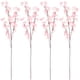 thumbnail image 1 of 4pcs Decoración de la fiesta de la fiesta de la flor de cerezo artificial, 1 of 5