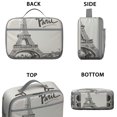 thumbnail image 3 of Paris Insulated Lunch Box Bag for School Reusable Insulated Lunch Bag for Women Men Meal Containers with Exterior & Interior Pockets Collection, 3 of 6