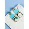 thumbnail image 1 of 2.2 INCHES IRREGULAR SHAPED ACETATE POST EARRINGS, 1 of 11
