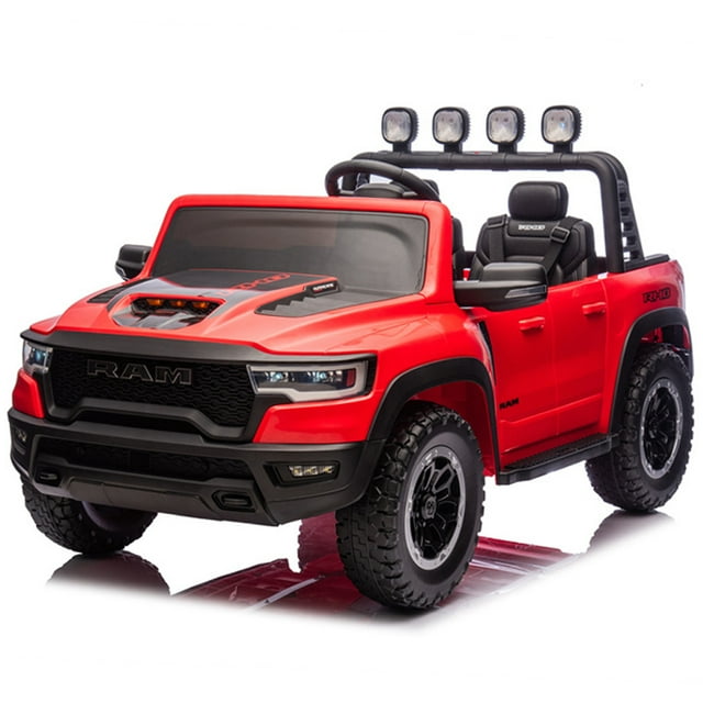 VOLTZ TOYS RAM Licensed RHO 1500 24V 2 Seater Ride-On Truck for Kids