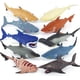 thumbnail image 2 of Axbotoy 10 unidades de juguetes de tiburón, juego de juguetes de tiburón realistas suaves Axbotoy Axbotoy, 2 of 2