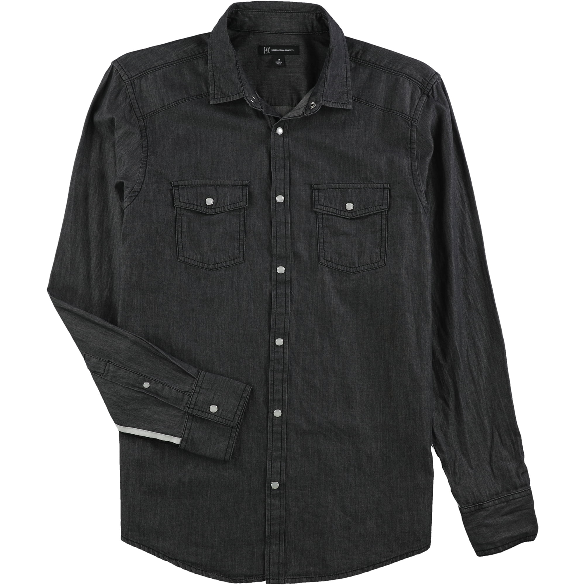 walmart mens white button down