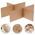 thumbnail image 1 of unbranded 2Jgo Divisores Para Cajas De Cartón Color Marrón Claro De 6 Celdas Para Empaques, 1 of 8