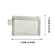 thumbnail image 3 of Bolsa de malla Kojanyu para almacenamiento,organizador de maquillaje transparente,bolsa de viaje portátil para cosméticos,joyas,papelería,estuche ligero., 3 of 6