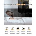thumbnail image 5 of Black Grey Blackout Curtains, Light Blocking Print Window Curtains, Vintage Gold Ink Floral Chinese Painting Thermal Insulated Window Drapes for Living Room Kitchen Cafe 2 Panels, 84"W x 84"L, 5 of 9