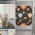 thumbnail image 5 of Hearts and Hot Air Balloons Dishwasher Magnetic Covers Magnet Sticker Kitchen Decor Dishwasher Refrigerator Front Door Covers Decorative Magnetic 23" x 26", 5 of 5