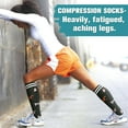 thumbnail image 4 of CAILDANL Hebe Compression Socks for Women & Men Circulation(6 pairs)-Graduated Supports Socks for Running, Athletic Sports, 4 of 7