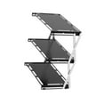 thumbnail image 4 of koolsoo Camping Folding Storage Rack Desktop Stable Outside for Fishing Hiking Beach Three Layers, 4 of 9