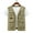 Khaki, variant on Men's Thin Sports Vest Multi-bag Casual Quick-drying Loose Vest Mountaineering Tooling Outdoor Vest Jackets