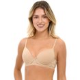 thumbnail image 4 of No Boundaries Women's Demi Underwire T-Shirt Bra with Sugarcup, Sizes 34A-40DD, 4 of 8