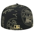 thumbnail image 4 of Men's New Era Black Chicago White Sox 59FIFTY Day Allover Fitted Hat, 4 of 5