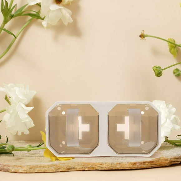 OULII 1 Set White Spice Jar Storage With Modern Design For Households Home Use