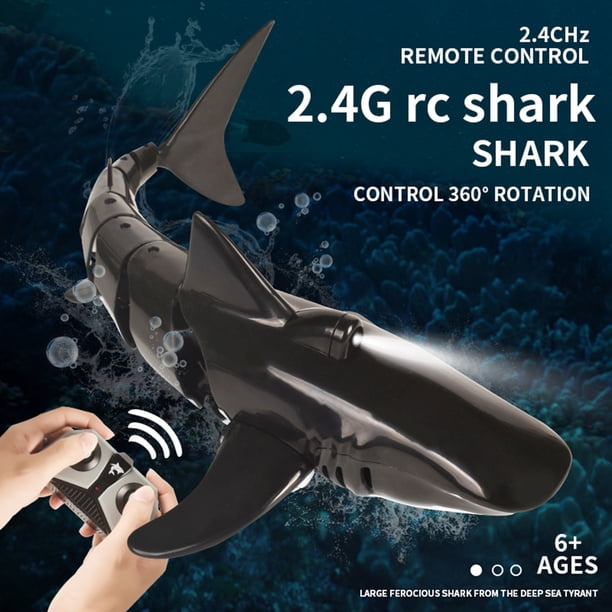 Télécommande Shark Toy 2.4 GHz – Simulation De Contrôle, Jouet RC, Taille 38x14x9.5cm | Jouet Enfant 8-11 Ans