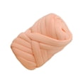 thumbnail image 2 of Hilo grueso, hilo voluminoso, hilo tubular jumbo para crochet, almohada y tapiz. naranja claro, 2 of 9