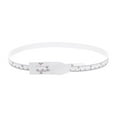 thumbnail image 1 of Unique Bargains Head Circumference Tape 24'(60cm) Plastic Measuring Rule Measure for Child Head Arm Circumference, White, 1 of 7