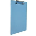 thumbnail image 4 of Saunders Acrylic Clipboard, 1/2" Capacity, Holds 8-1/2w x 12h, Transparent Blue -SAU21567, 4 of 4
