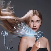 TIMIFIS Séchoir à cheveux portatif Sèche-cheveux à haute puissance Sèche cheveux maison Sécheur à cheveux Combustion à vent chaud Salon Blowing Comb Appartement Essentiels