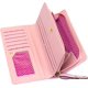 thumbnail image 3 of Bolsa de herramientas Mini bolso plegable de cuero sintético lindo 3 gato cremallera cartera bolsa para mujeres niñas, 3 of 5