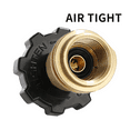 thumbnail image 4 of Roastove Universal Fit Propane Tank Adapter Converts POL to QCC1 / Type 1 with Wrench, Propane Hose Adapter, 4 of 5
