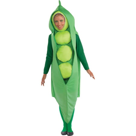 Morris Costumes Adult Pea Pod Costume Green One Size, Style FM66017
