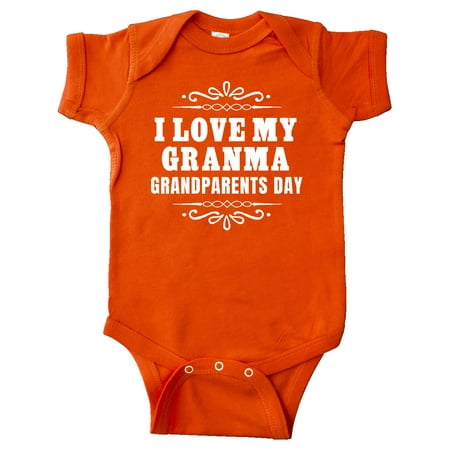 

Inktastic Grandparents Day I Love My Granma Gift Baby Boy or Baby Girl Bodysuit
