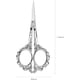 thumbnail image 2 of Tijeras para el cuidado de las cejas, Gemice Vintage Acero inoxidable Cutícula Precisión Belleza Aseo para uñas, vello facial, cejas, pestañas, pelo de la nariz, bigote, manicura, 2 of 7