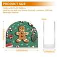 thumbnail image 4 of Yayeee Napkin Holder for Table Kitchen Paper Tissue Organization, Christmas Gingerbread, 4 of 8