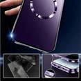 thumbnail image 3 of Compatible with iPhone16/ 15/ 14/ 13/ 12 Pro Max, Plus series magnetic privacy protection case, anti-peep screen magnetic suction two-in-one mobile phone case, full body metal bumper, 3 of 5