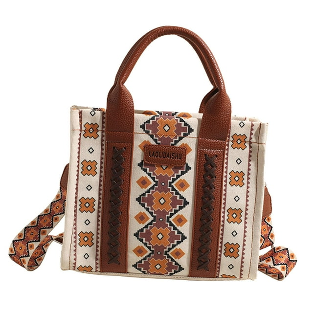 Bolso de Mano Fernando Bohemio Lona Beige