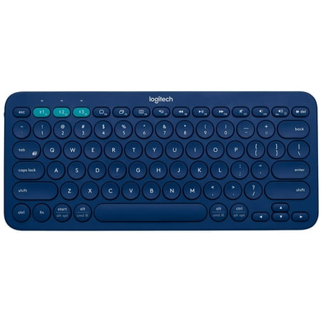 Logitech K380 Multi-Device Bluetooth Keyboard (Blue) (Used)