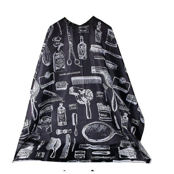 Hair Cutting Cape Pro Salon Hairdressing Hairdresser Gown Barber Cloth  Apron US 