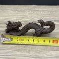 thumbnail image 3 of Vintage Brass Chinese Zodiac Figurine Solid Alloy Animal Decor Feng Shui Ornament for Home Office Desk or Entryway Display, 3 of 8