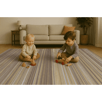 Merilkmc Modern Area Rugs, 6ft x 9ft, Machine Washable, Non-Slip