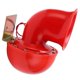 thumbnail image 2 of Car Horn 150db Red Air Horn Electric Bull Horn Cow Sound Metal Horn for Truck Train Boat Motorcycle Car, 2 of 5