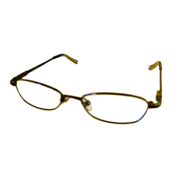 Jones New York Womens Metal Soft Rectangle Eyewear Frame, J132 Silver 47mm