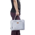 thumbnail image 3 of Ropch 15.6" Laptop Sleeve, Felt, Grey & Black, 3 of 7