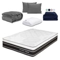 thumbnail image 1 of Colchón Queen Size Restonic Ergosum Almohadas 2Pack Sábanas Softy Protector Cloud Edredón Homy, 1 of 8