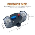 thumbnail image 2 of senveriont Disjoncteur Manuel pour Voiture Camions Étanche Protection Haute Sensibilité 250A, 2 of 6